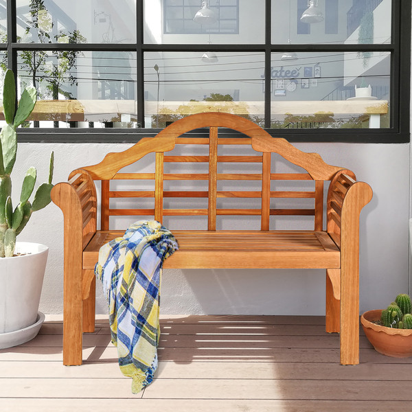 Outdoor Wooden Folding Bench  product image