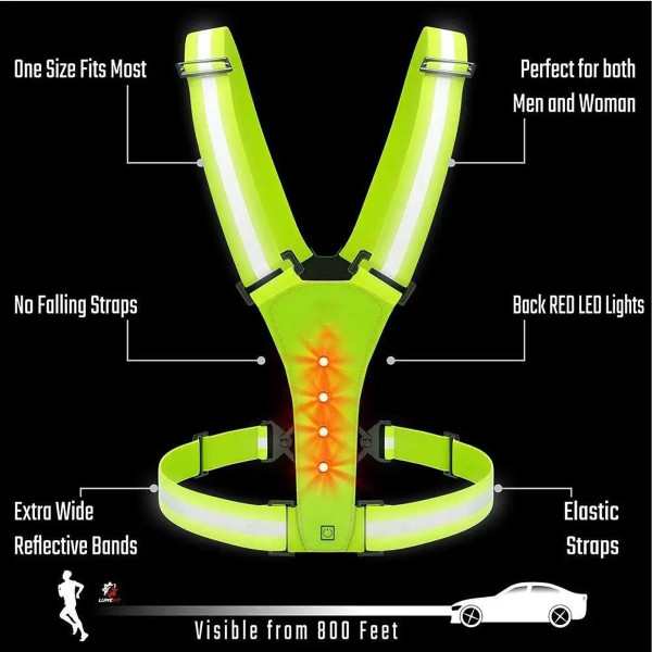 Seamless Outdoors LED Running Vest  product image