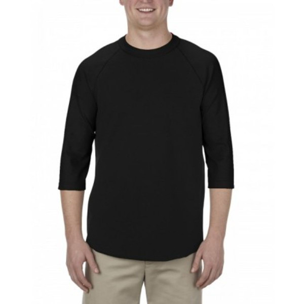 Alstyle Classic Raglan 3/4 Sleeve T-Shirt (Small) product image