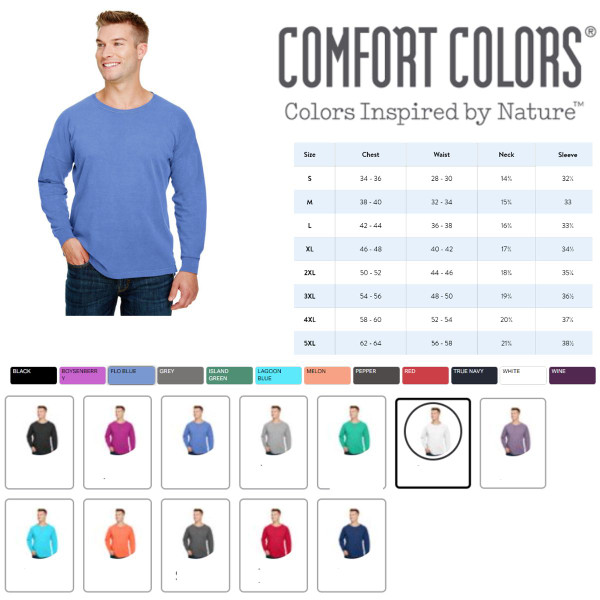Comfort Colors Adult Heavyweight RS Oversized Long-Sleeve T-Shirt product image
