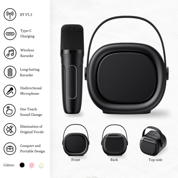 Ethos “Hearts Melody” Portable Karaoke Machine product image