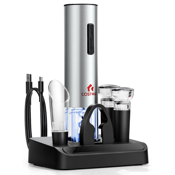 6 in 1 Electric Wine Bottle Opener Set product image
