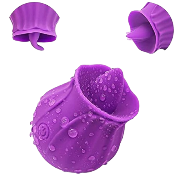 Rose-Shaped Clitoral Vibrator  product image