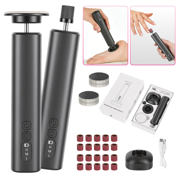 2-In-1 Electric Foot Callus Remover & Nail Grinder product image
