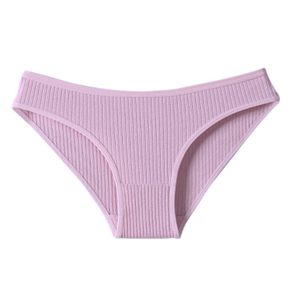 Women's Ribbed Low-Rise Underwear (6-Pack） product image