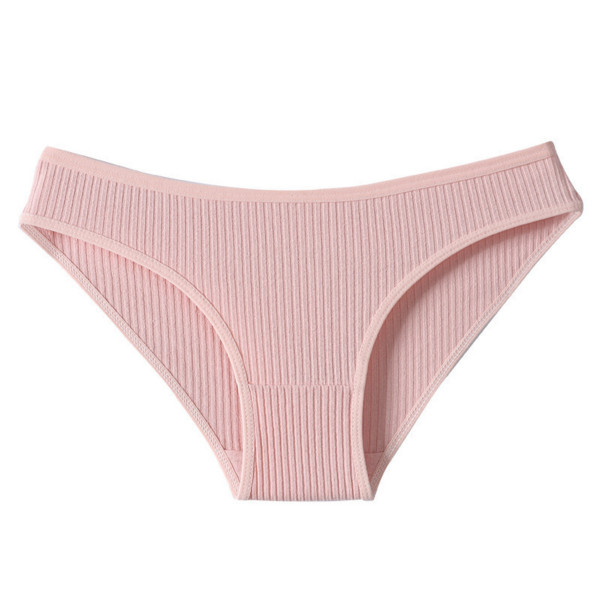 Women's Ribbed Low-Rise Underwear (6-Pack） product image