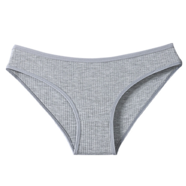 Women's Ribbed Low-Rise Underwear (6-Pack） product image