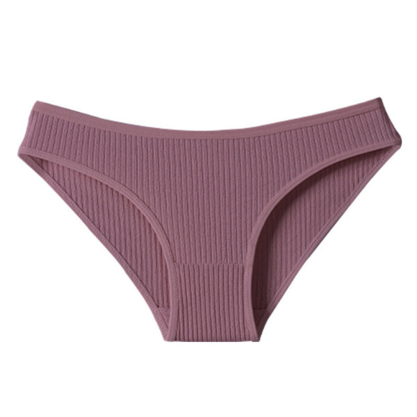 Women's Ribbed Low-Rise Underwear (6-Pack） product image