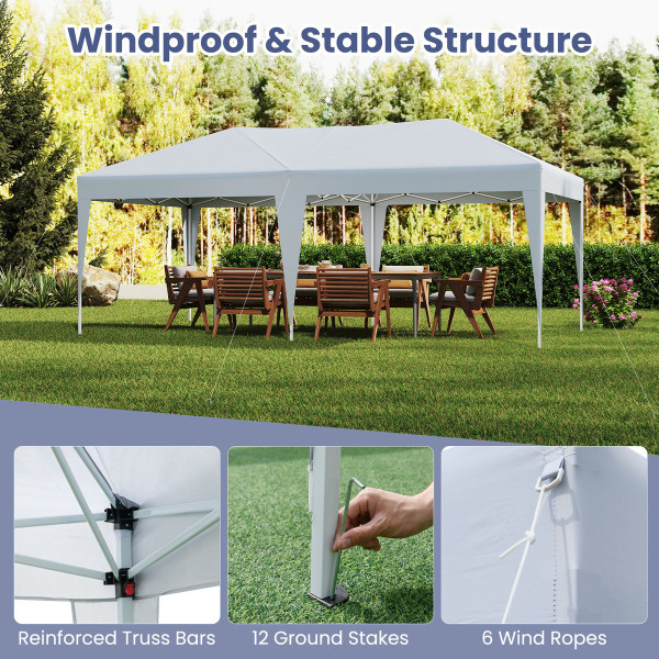 10 x 20 FT Portable Gazebo Shelter  product image