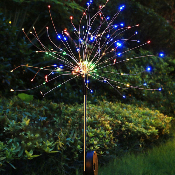 Solar Powered Firework Stake Light product image