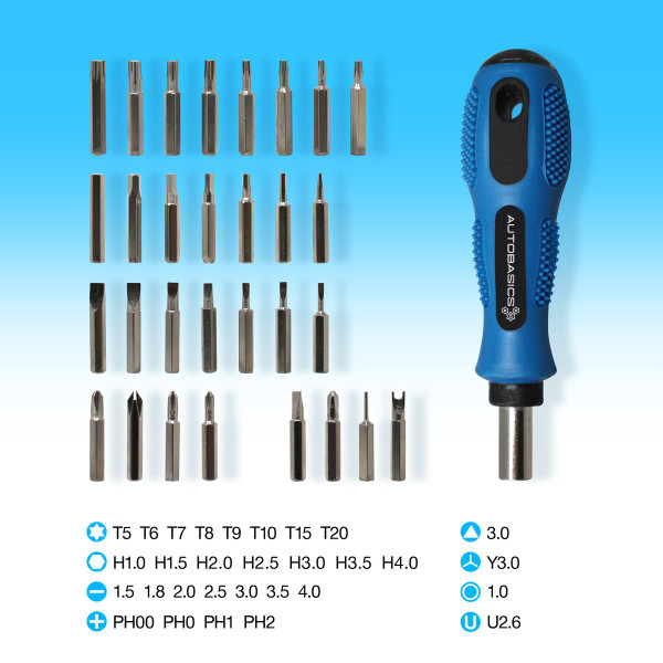 30-in-1 Universal Screwdriver Set product image