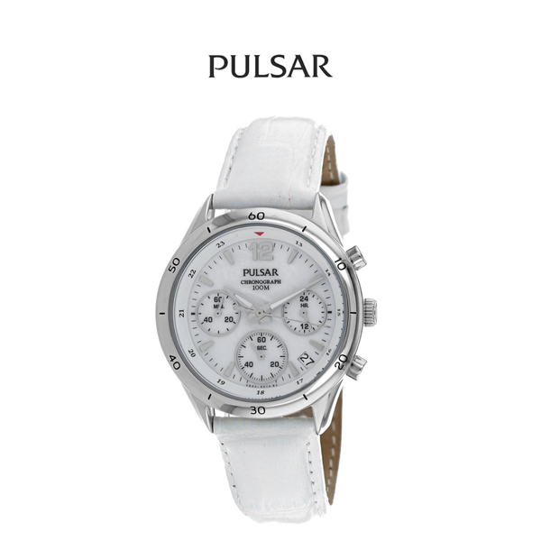 Pulsar Women's Classic White Dial Watch  product image