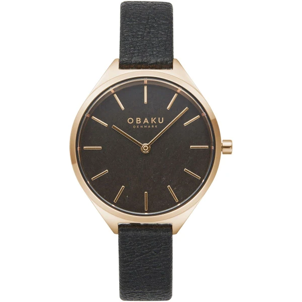 Obaku Women's Kaffe Black Dial Watch product image