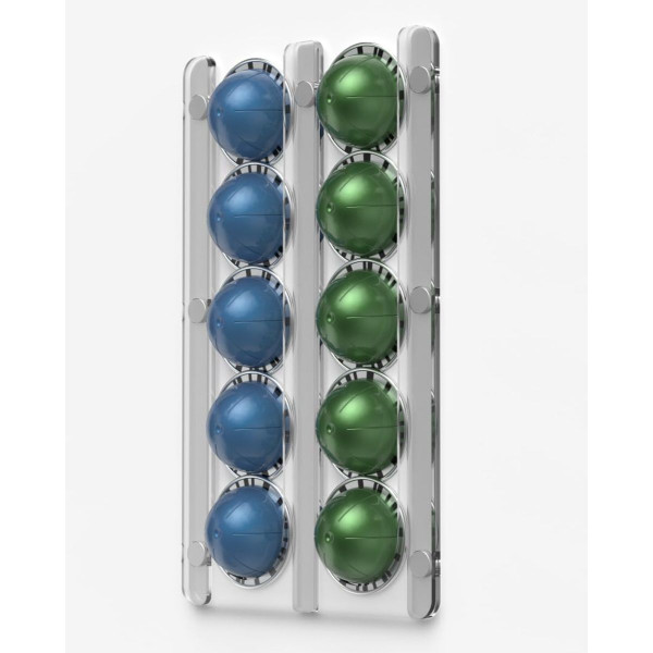Magnetic 10 Pod Storage Organizer Rack Mount product image
