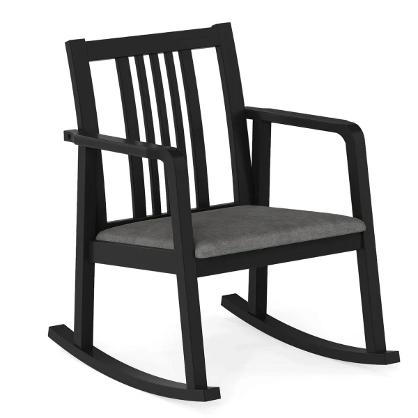 Rocking Chair with Cushioned Seat (1- or 2-Pack) product image