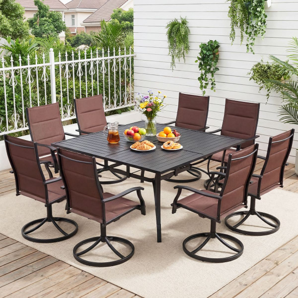 60” x 60” Square Patio Dining Table for 8 product image