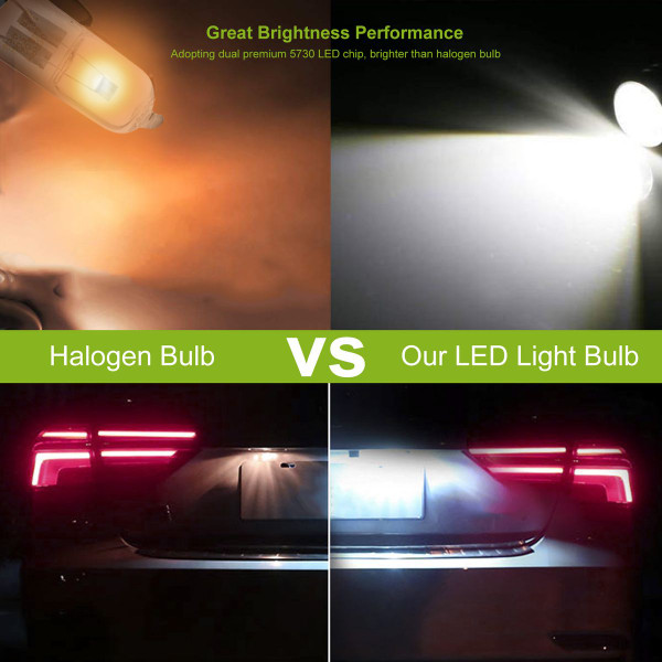 T10 194 LED Vehicle Interior Light Bulb (10-Pack) product image