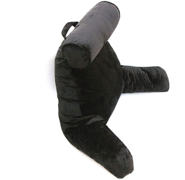 Memory Foam Filled Backrest Pillow With Detachable Cervical Bolster product image