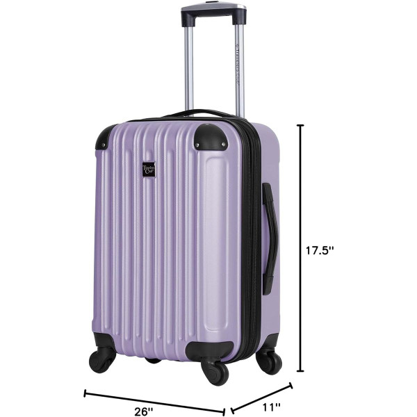 Travelers Club Midtown Hardside 4-Piece Luggage Set product image