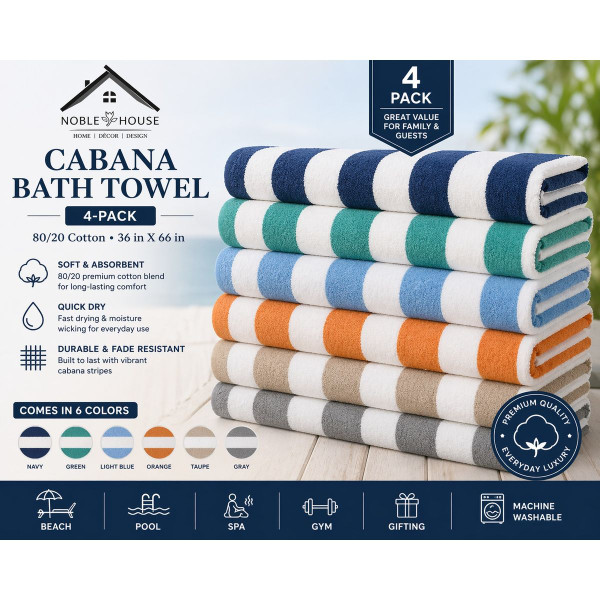 Large Cabana Beach Towel (2- to 6-Pack) product image