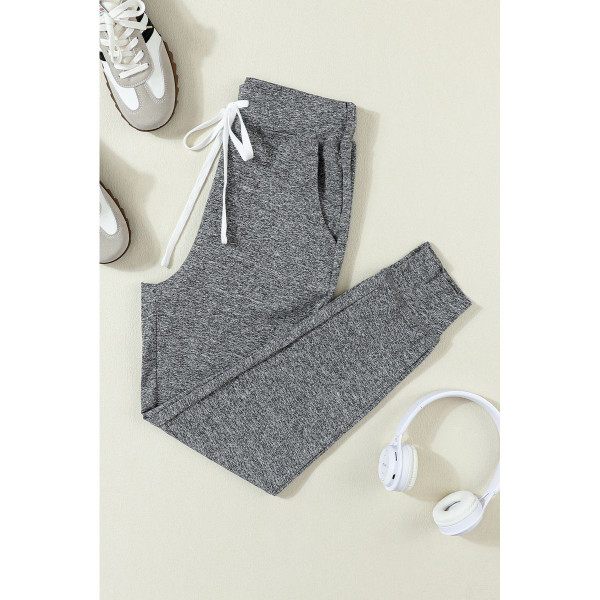 River Drawstring Waist Pocketed Leggings product image
