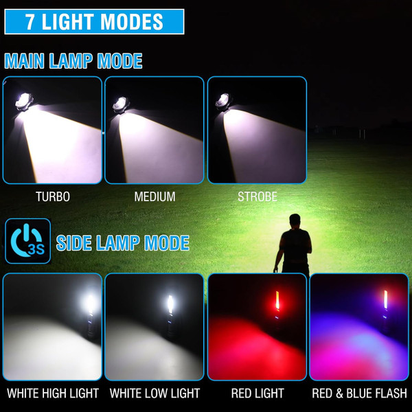 USB Rechargeable LED Flashlight (1- or 2-Pack) product image
