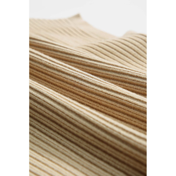 Lindsey Patch Pocket Ribbed Knit Short Sleeve Sweater product image