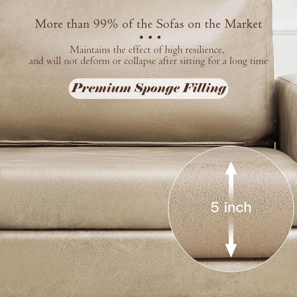 79" 2-Seater Oversized Loveseat product image