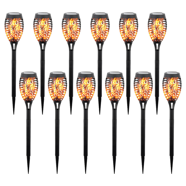 Solar Torch Flame Pathway Light (1- to 12-Pack) product image