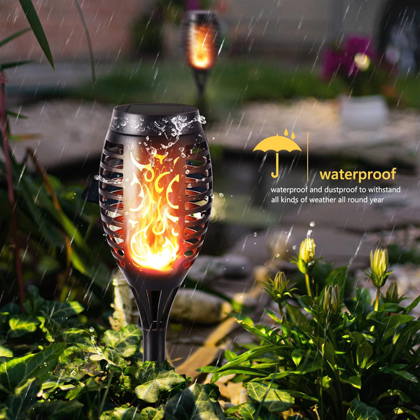Solar Torch Flame Pathway Light (1- to 12-Pack) product image