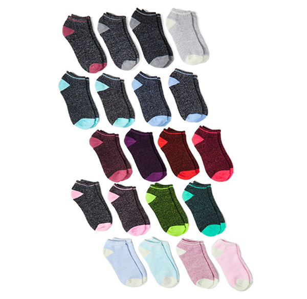 Women’s Low Cut Breathable Thermal Socks (20-Pairs) product image