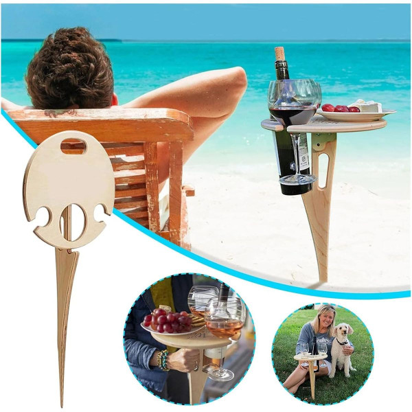 Portable Beach Wine Table product image