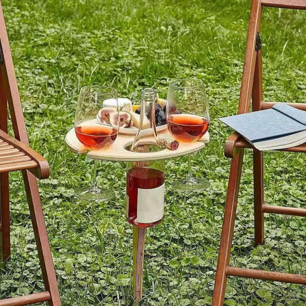 Portable Beach Wine Table product image