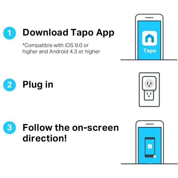 TP-Link Tapo Smart Plug Mini, Smart Home with Outlet  product image