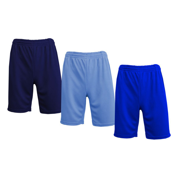 3-Pack Moisture Wicking Performance Mesh Shorts product image