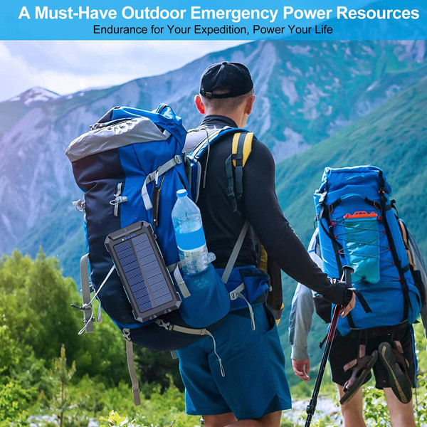 20000mAh Outdoor Solar Power Bank  product image