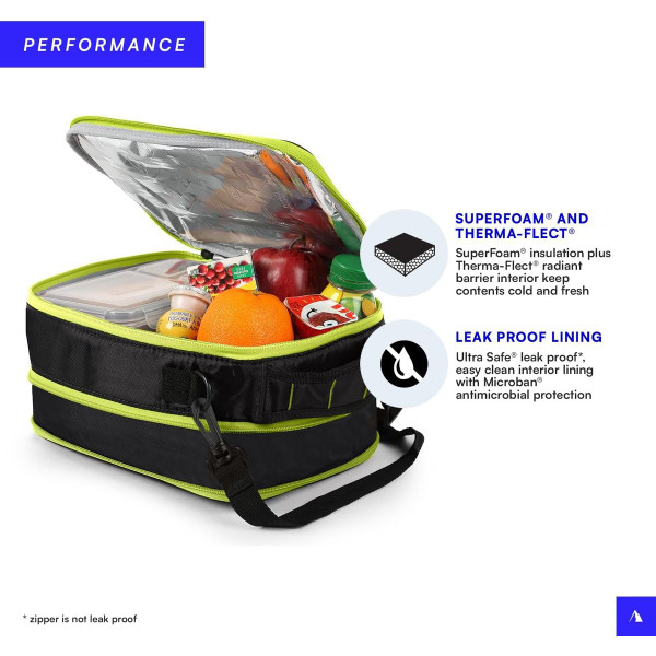 Arctic Zone High Performance Upright Expandable Insulated Lunch Pack product image
