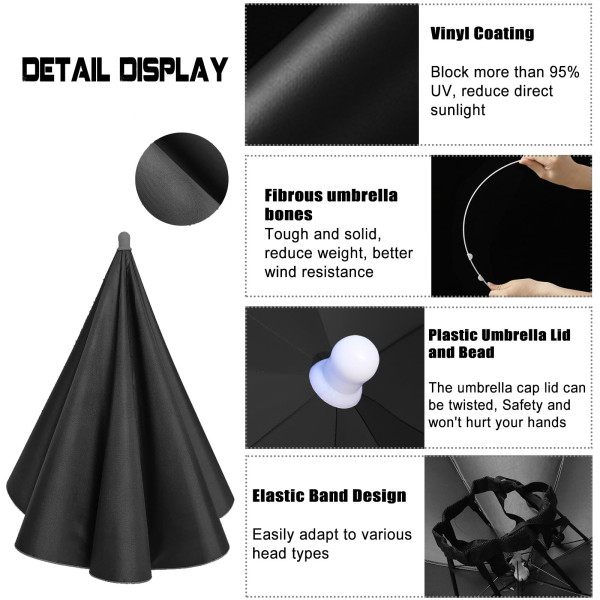 Hands-Free Umbrella Hat product image