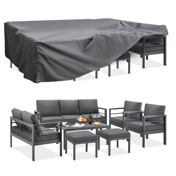 Aluminum Outdoor Patio Furniture Set with Coffee Table product image