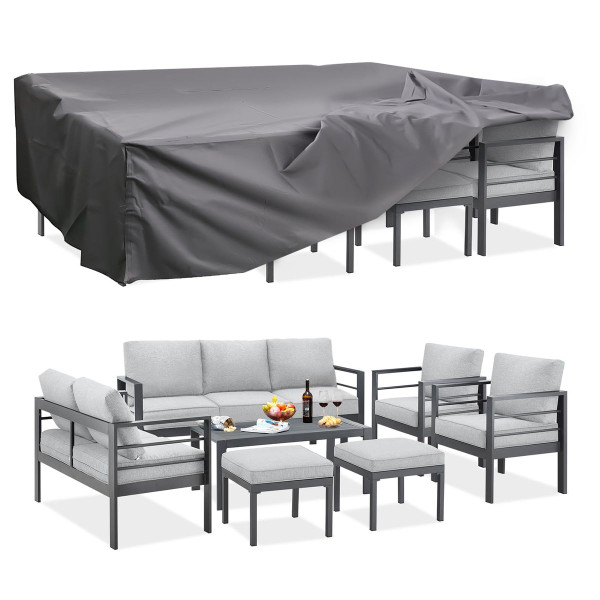 Aluminum Outdoor Patio Furniture Set with Coffee Table product image