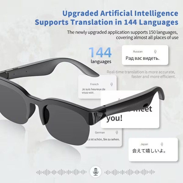 Intelligent AI Smart Translation Glasses product image