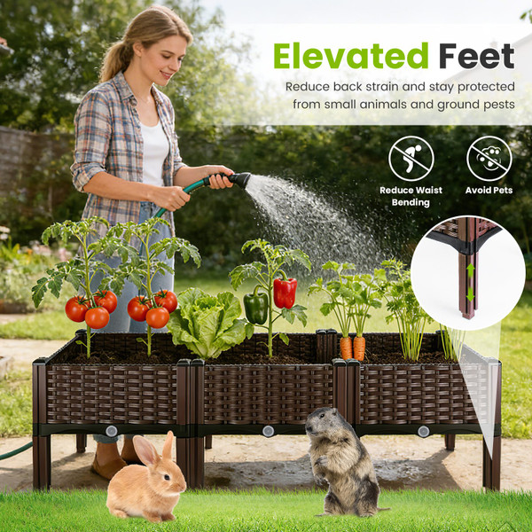 Outdoor Elevated Raised Garden Bed  product image