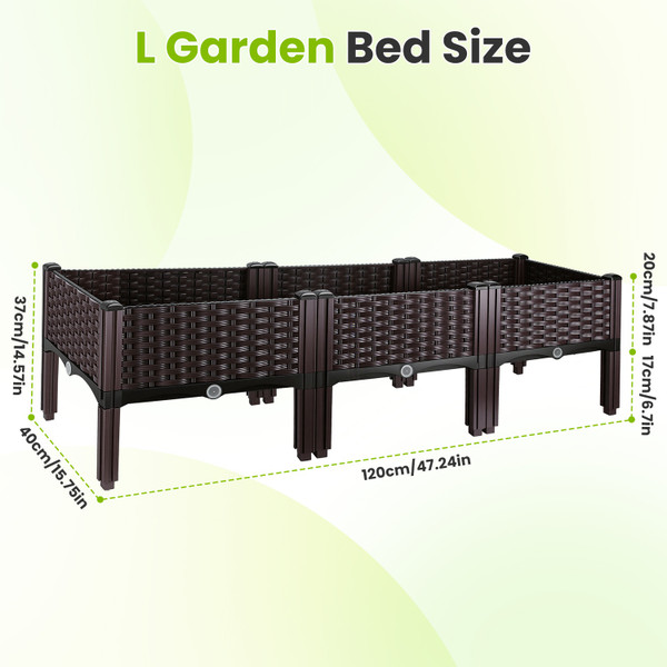 Outdoor Elevated Raised Garden Bed  product image