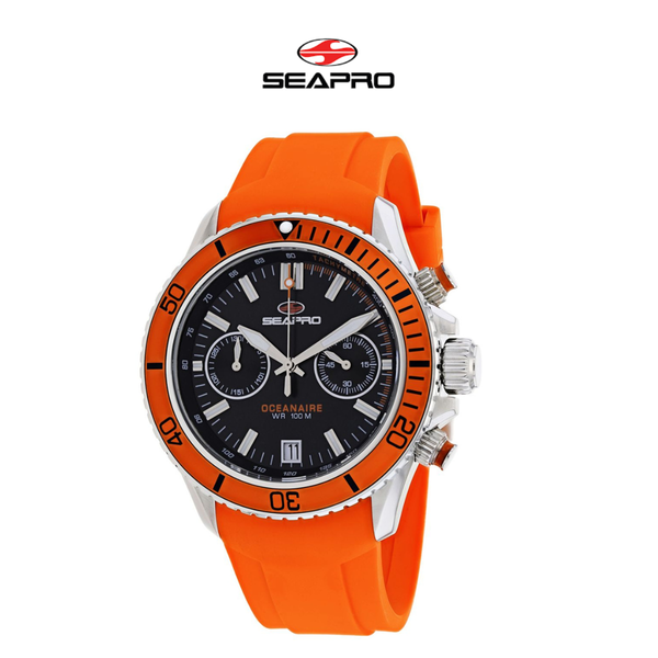 Seapro Men's Thrash Black Dial Watch product image