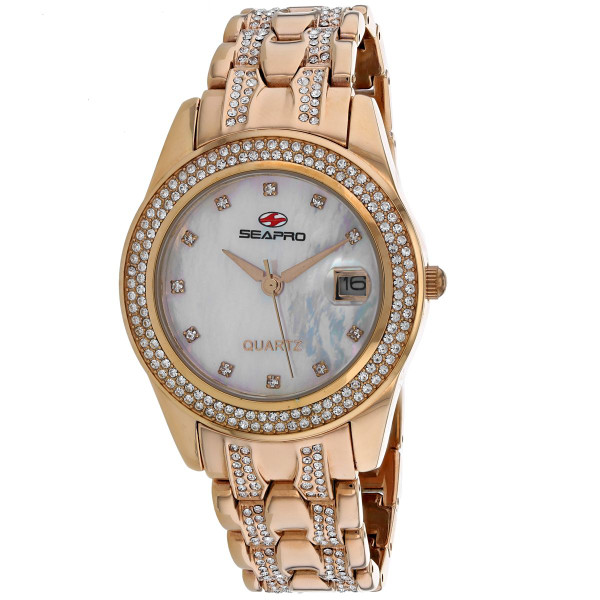 Seapro Women's Intrigue Mother of Pearl Dial Watch product image