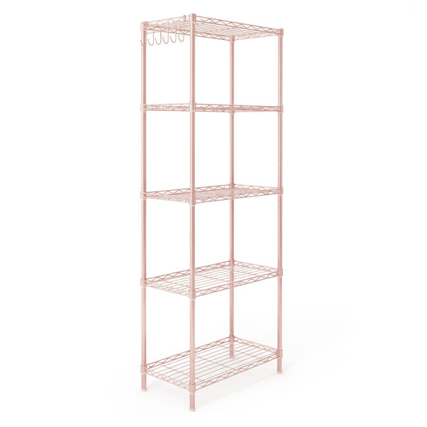 5-Tier Iron Shelving Unit  product image