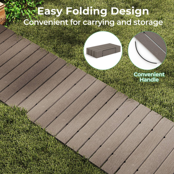 8FT Outdoor Pathway with HDPE Frame product image