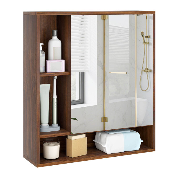 Bathroom Wall Cabinet with Mirror product image