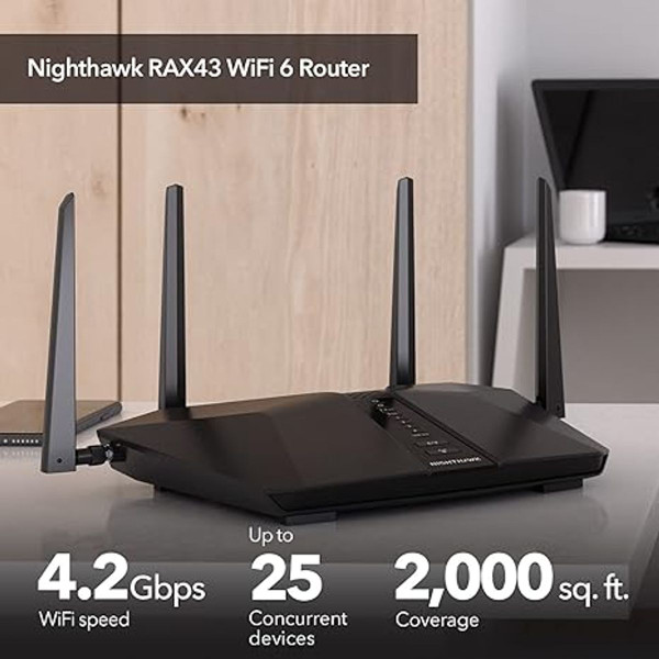 Netgear Nighthawk WiFi 6 5-Stream Dual-Band Router product image