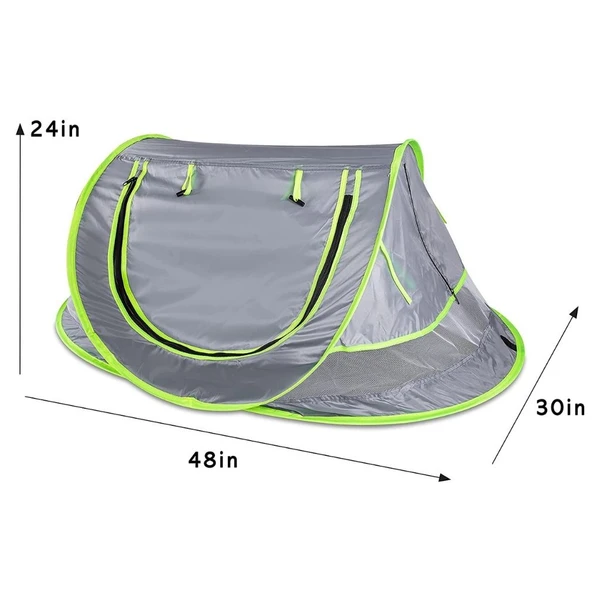 Zone Tech® Portable Baby Camping Bed With Mosquito Net product image